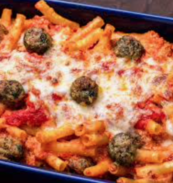 Baked Ziti W/ Meatballs Dinner