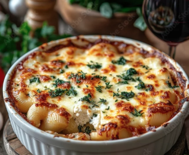 Baked Ziti W/ Ricotta Dinner