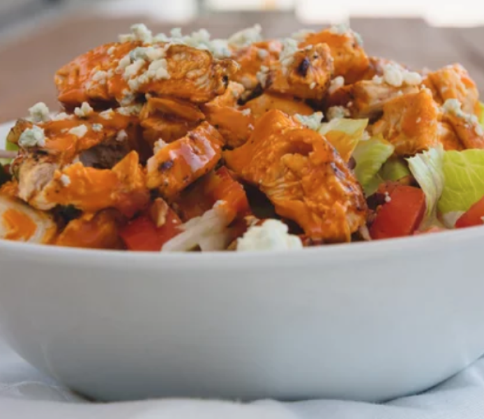 Buffalo Crispy Chicken Salad