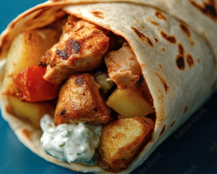 Chicken Souvlaki Wrap