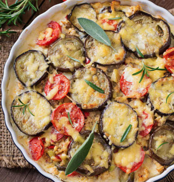 Eggplant Parmigiana Dinner