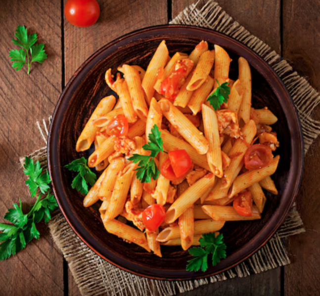 Pasta W/ Marinara Dinner