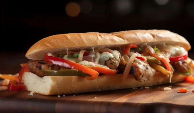 Sausage Parmigiana Grinder