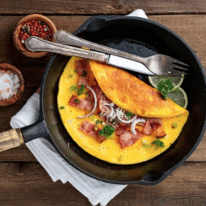 Bacon & Cheese Omelette