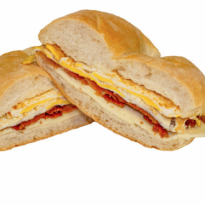 Bacon, Egg & Cheese Sandwiche