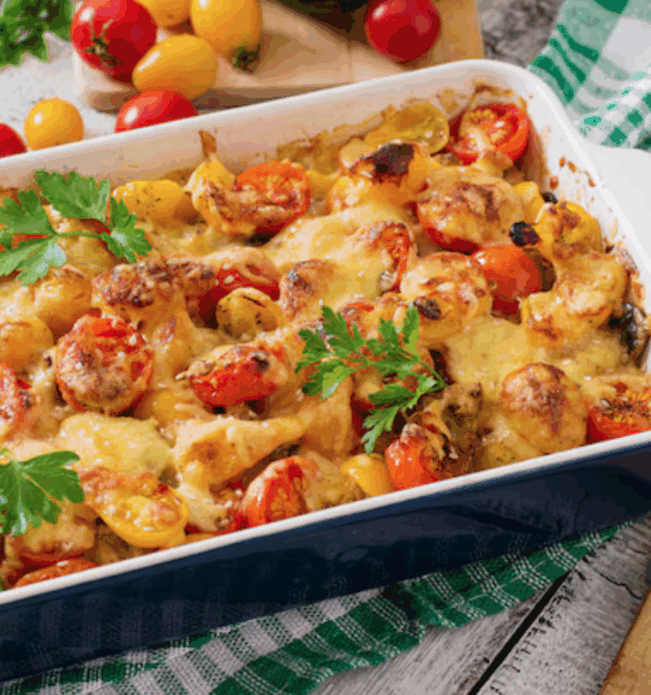 Baked Ziti W/ Sausage Dinner