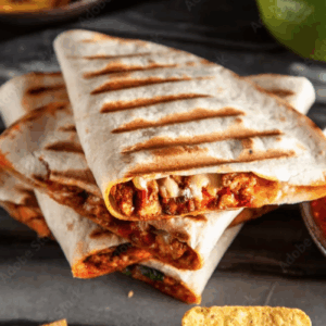 Buffalo Shrimp Quesadilla