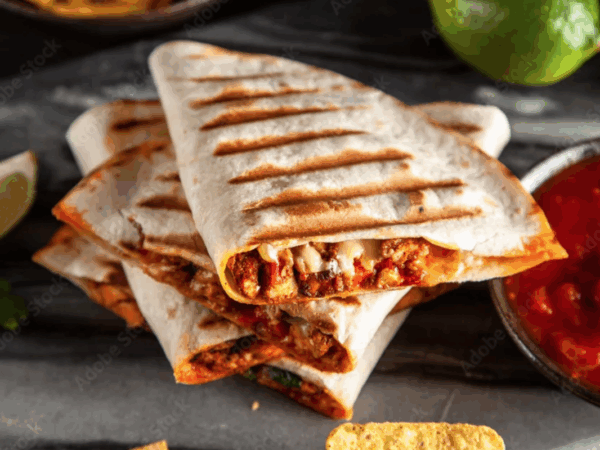 Buffalo Shrimp Quesadilla