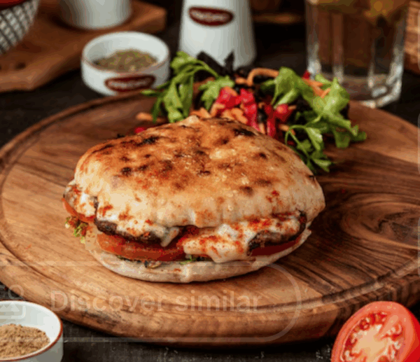 Cheeseburger Pita