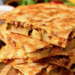 Cheeseburger Quesadilla