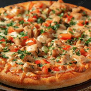 Chicken Cacciatore Pizza