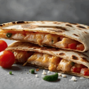 Chicken Cutlet Quesadilla