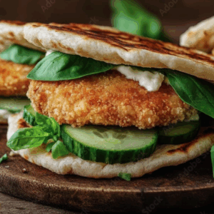 Chicken Cutlet Pita