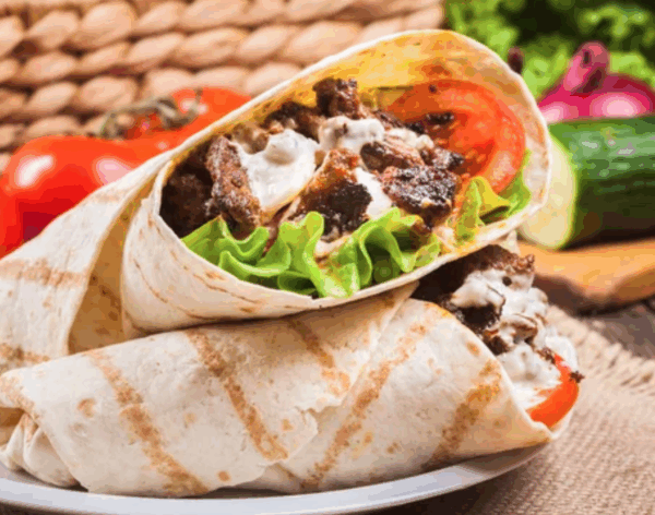 Chicken Souvlaki Wrap