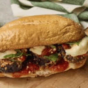 Eggplant Parmigiana Panini