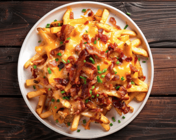 Side French Fries W/ Cheese & Bacon