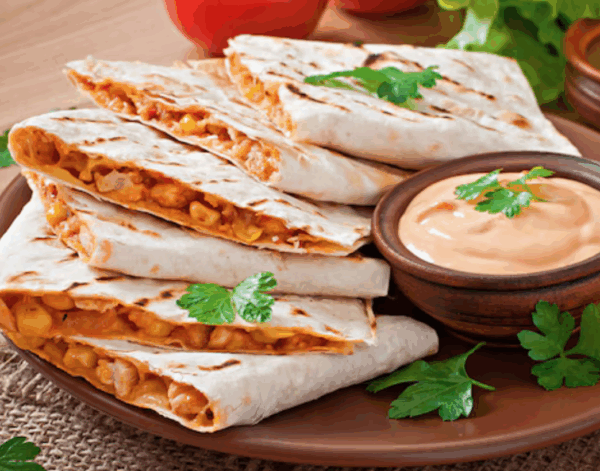 Grilled Buffalo Chx Ranch Quesadilla