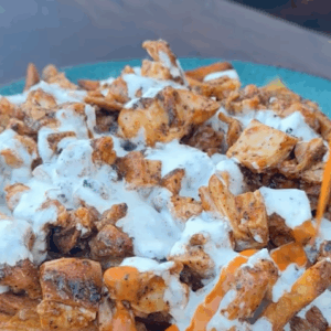 Side Grilled Buffalo Ranch Chicken Fries
