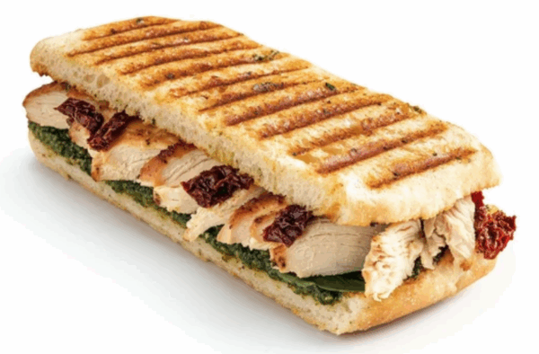Grilled Chicken Panini W/ Cheese