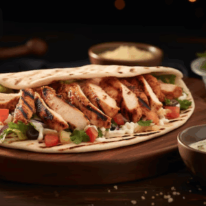 Grilled Chicken Pita