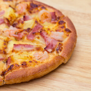 Mashed Potato W/ Bacon Pizza