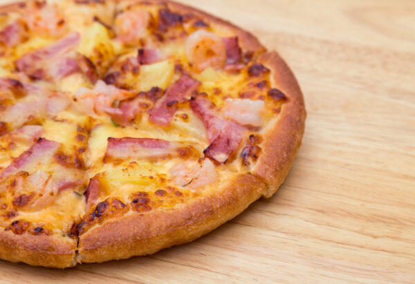 Mashed Potato W/ Bacon Pizza