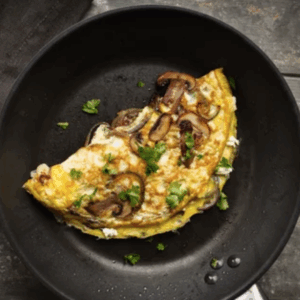 Mushroom & Cheese Omelette