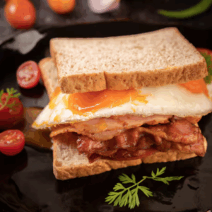 Pastrami, Egg & Cheese Sandwiche