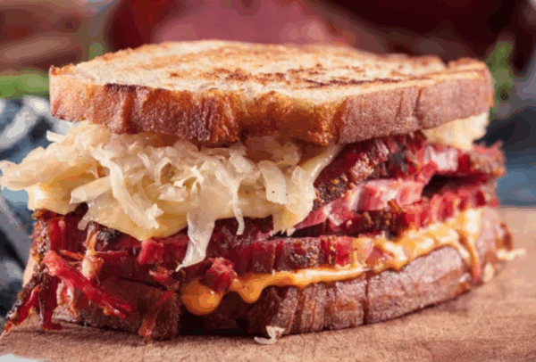 Pastrami Reuben Sandwiche