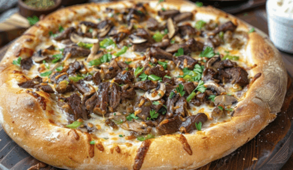 Philly Steak Pizza