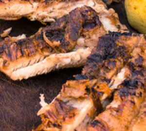 BBQ Chx & Rib Char Broiled