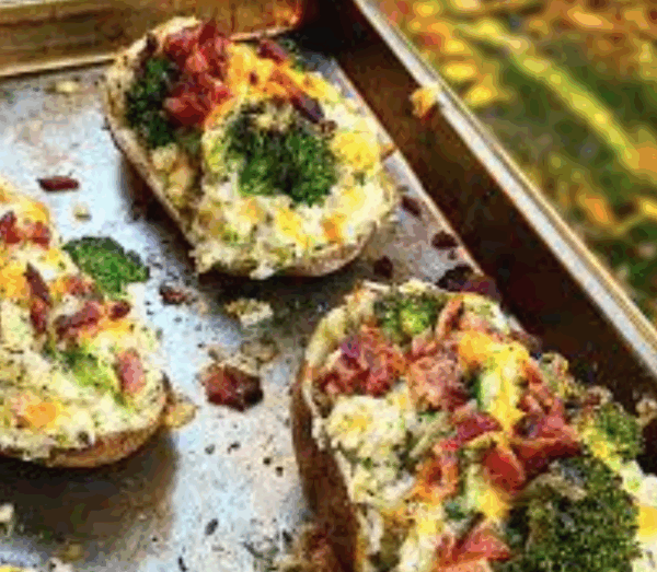 Potato Skins W/ Bacon