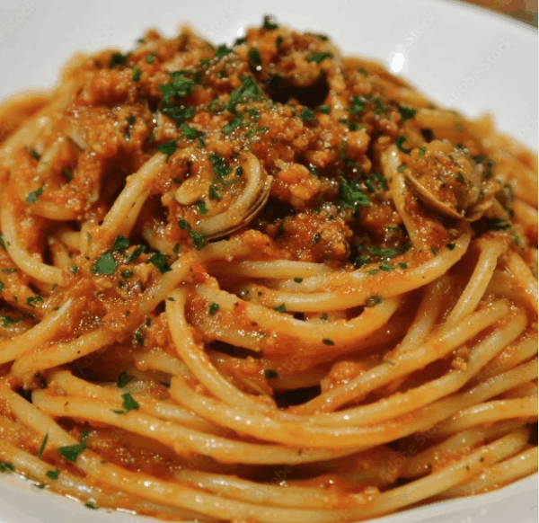 Red Clam Sauce Dinner