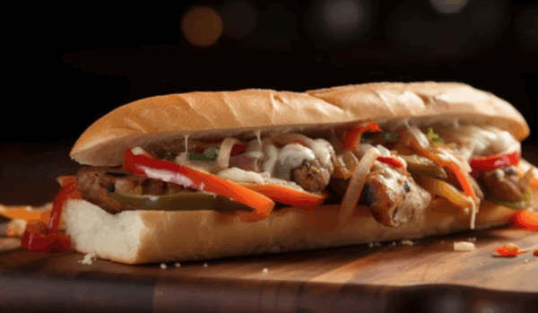 Sausage Parmigiana Grinder