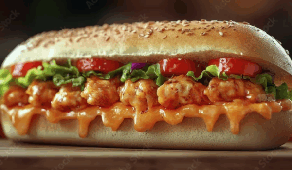 Shrimp Parmigiana Grinder