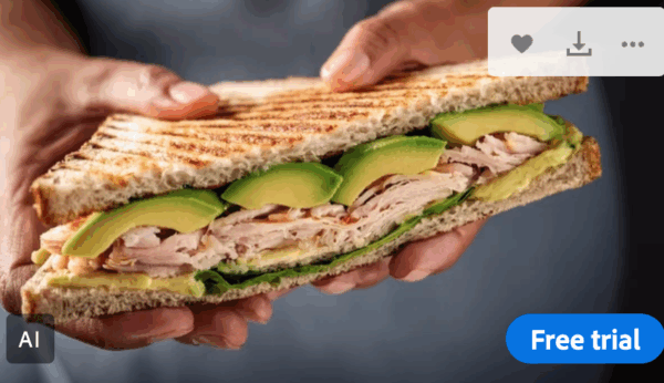 Turkey Avocado Panini