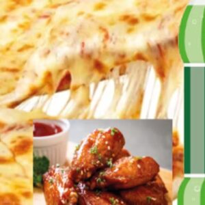 Medium Cheese Pizza, 5 Wings & 20 Oz Soda